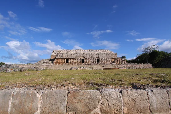Kabah Yucatan Mexico Δεκεμβριου 2011 Ερείπια Του Ναού Των Μάγια — Φωτογραφία Αρχείου