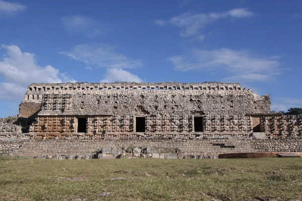 Kabah Yucatan Mexico December 2011 Ruiner Mayatemplet Kabahl Puuc Road — Stockfoto