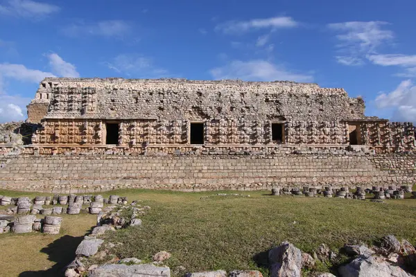 Kabah Yucatan México Diciembre 2011 Ruinas Del Templo Maya Kabahl —  Fotos de Stock