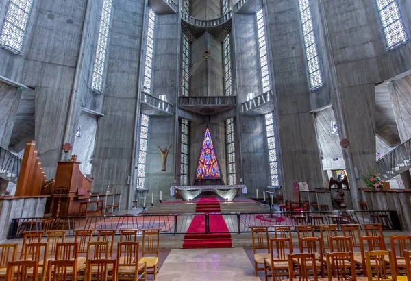Royan France September 2021 Interiors Decor Our Lady Church September — Stock Photo, Image