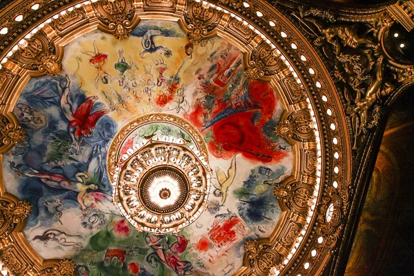 Palais Garnier, Opera de Paris, interiéry a detaily — Stock fotografie