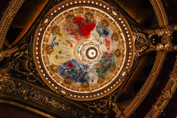 The Palais Garnier, Opera de Paris, interiors and details — Stock Photo, Image