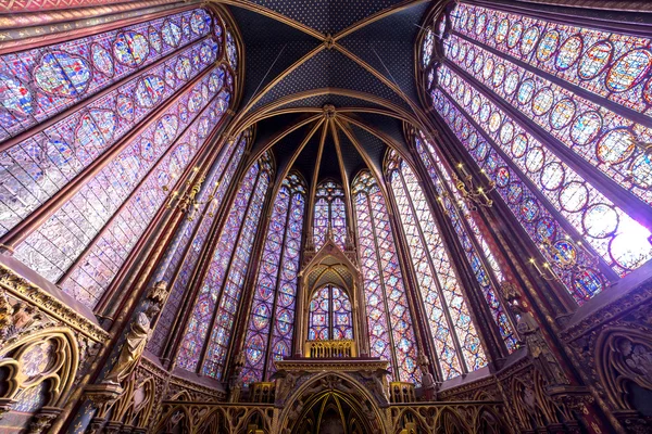 De Sainte-Chapelle, Paris, Frankrijk — Stockfoto