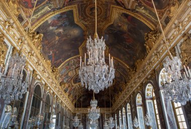 Galerie des glaces, château de Versailles, France