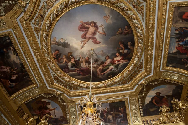 Interni e dettagli di Chascar teau de Versailles, Francia — Foto Stock