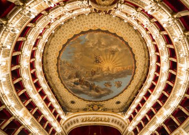 San Carlo Tiyatrosu, Napoli opera house, İtalya