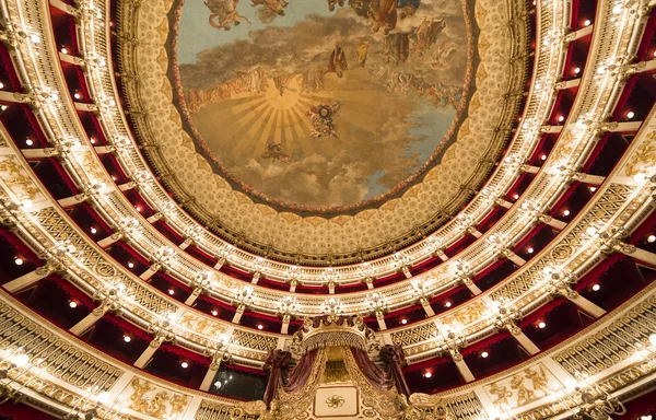 San Carlo theatre, Naples opera house, Italy — Stock Photo, Image