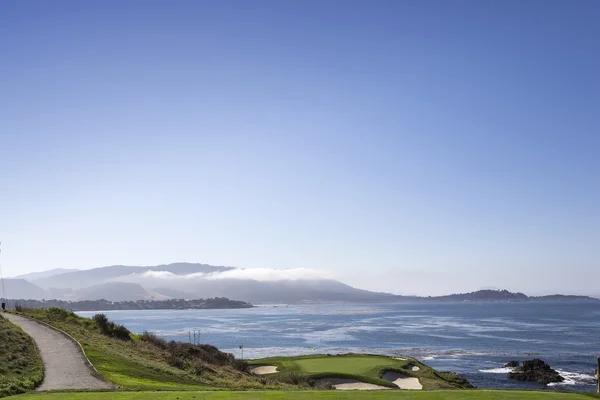 Pebble Beach golf course, Monterey, Kalifornien, Usa — Stockfoto