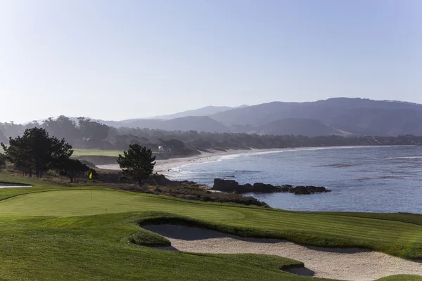 Pebble Beach golf course, Monterey, Kalifornie, Usa — Stock fotografie