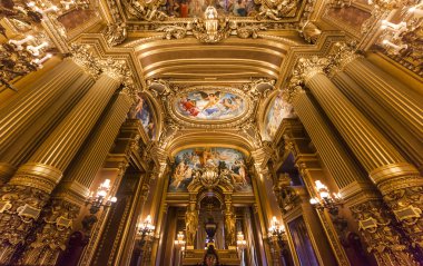 Opera de Paris, Palais Garnier'e, Fransa