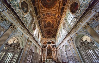 The Chapel of the Trinity, in the castle of Fontainebleau, France