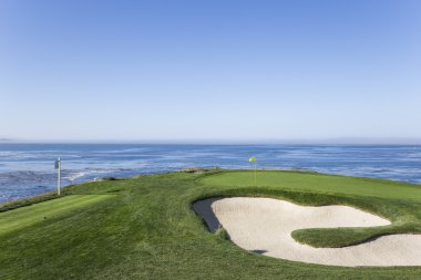 Pebble Beach golf sahası, Monterey, Kaliforniya, ABD
