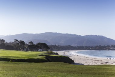 Pebble Beach golf sahası, Monterey, Kaliforniya, ABD