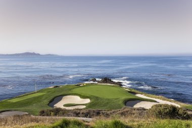 Pebble Beach golf sahası, Monterey, Kaliforniya, ABD