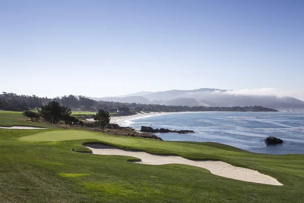 Pebble Beach golf course, Monterey, Kalifornie, Usa — Stock fotografie