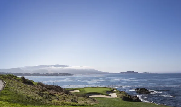 Pebble Beach golf course, Monterey, Kalifornie, Usa — Stock fotografie