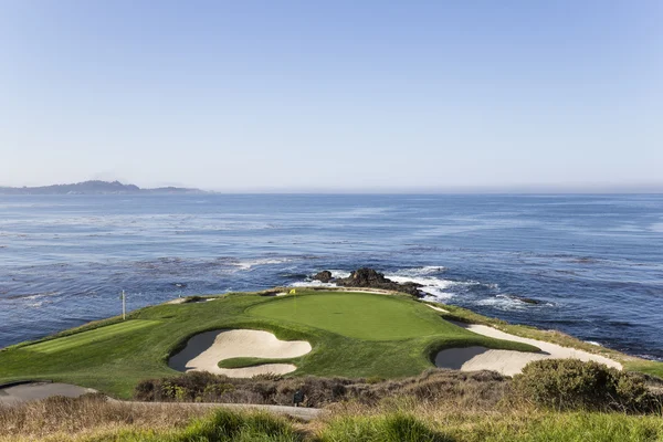 Pebble Beach golf course, Monterey, California, USA — Stock Photo, Image