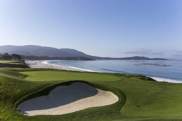 Pebble Beach golf course, Monterey, Kalifornie, Usa — Stock fotografie