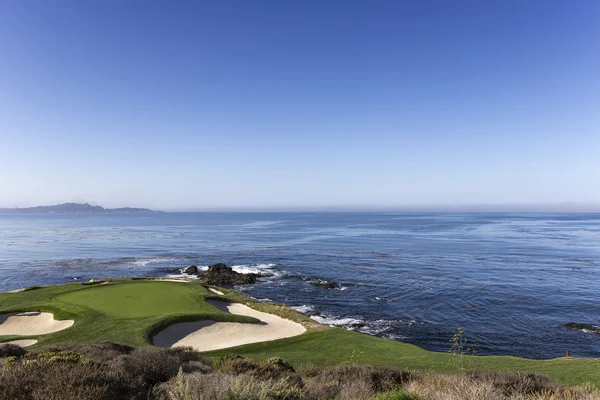 Pebble Beach golf course, Monterey, California, USA Stock Image