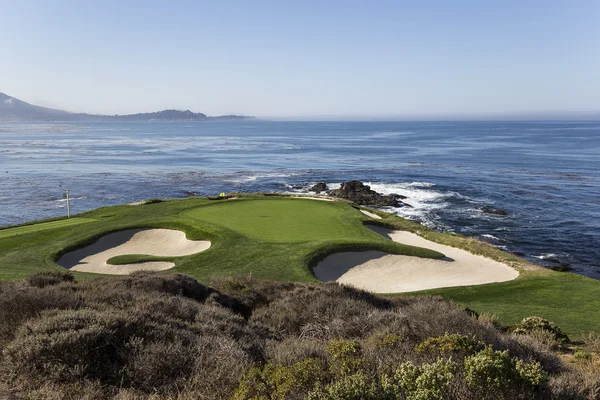 Pebble Beach golf course, Monterey, California, USA Stock Image