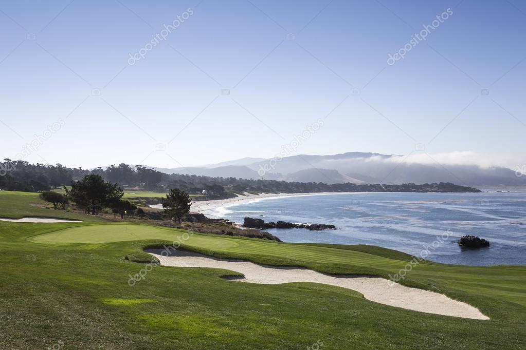 Pebble Beach golf course, Monterey, California, USA