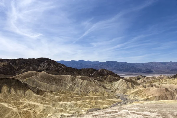 Zabriskie point, vallée de la mort, Californie, États-Unis — Photo