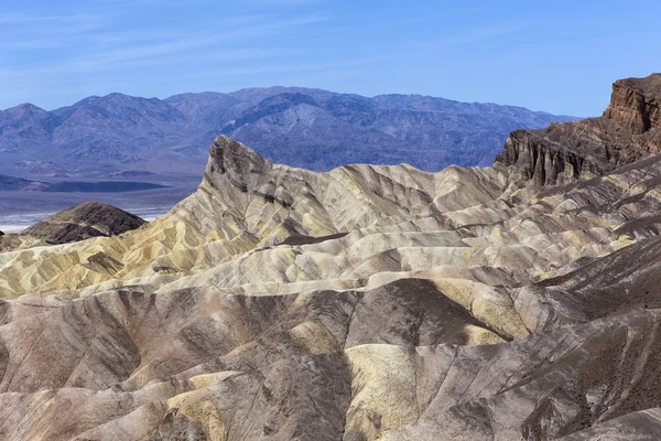 Zabriskie point, vallée de la mort, Californie, États-Unis — Photo