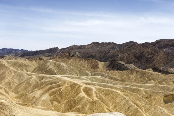 Zabriskie punkt, död dal, Kalifornien, usa — Stockfoto