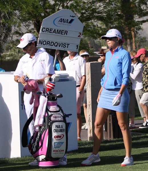 Paula Creamer en el torneo de golf de inspiración ANA 2015 — Foto de Stock