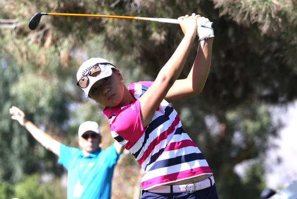 Lydia Ko på Ana inspiration golftävling 2015 — Stockfoto