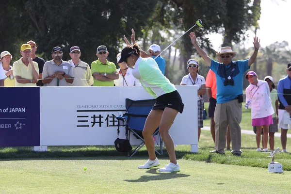 Michelle Wie Ana ilham golf turnuvasında 2015 — Stok fotoğraf