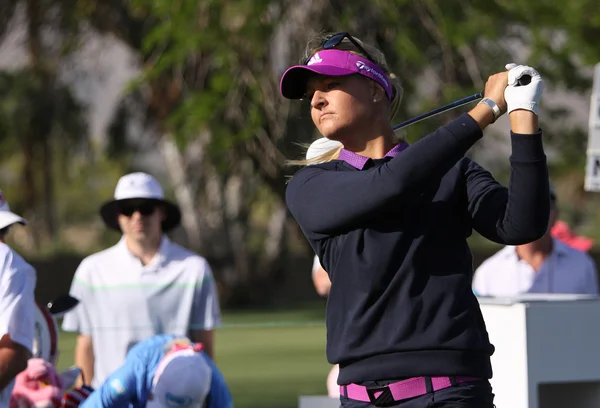 Anna nordqvist beim ana inspiration golf turnier 2015 — Stockfoto