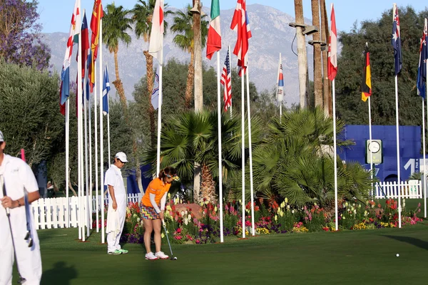 Putting green bij het Ana inspiratie golftoernooi 2015 — Stockfoto