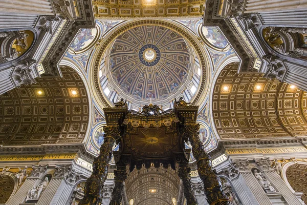 Basilika des heiligen Petrus, vatikanische Stadt, vatikanische — Stockfoto