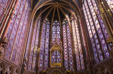 Sainte Chapelle Kilisesi, Paris, Fransa