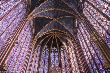 Sainte Chapelle Kilisesi, Paris, Fransa