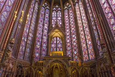 Sainte Chapelle Kilisesi, Paris, Fransa