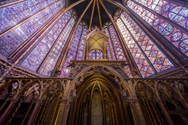 Sainte Chapelle Kilisesi, Paris, Fransa