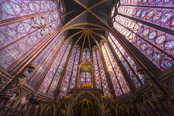 Sainte Chapelle kyrkan, Paris, Frankrike — Stockfoto