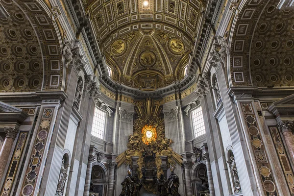 Basiliek van Heilige Peter, Vaticaanstad, het Vaticaan — Stockfoto
