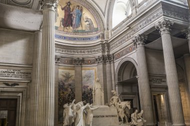 iç Pantheon nekropol, Paris, Fransa