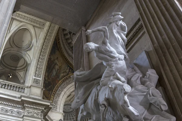 Интерьеры Пантеона, Париж, Франция — стоковое фото