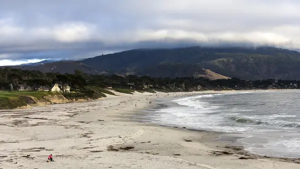 Pebble Beach golf course, Monterey, California, сша — стоковое фото