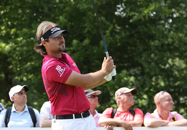 Victor Dubuisson (Fra) na golf francouzské Open 2015 — Stock fotografie