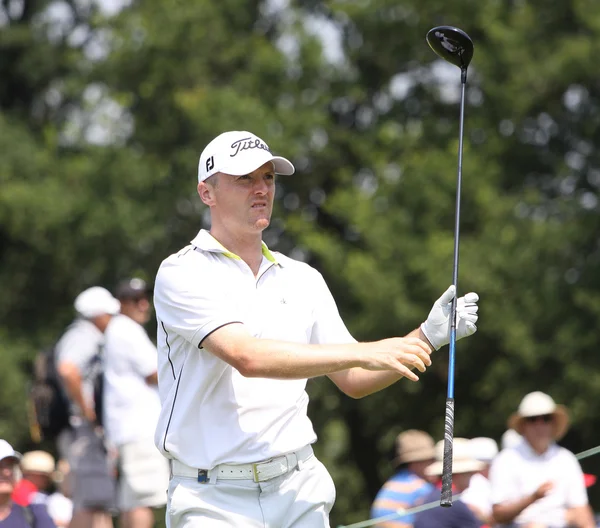 Michael Hoey (ENG) no Aberto Francês de Golfe 2015 — Fotografia de Stock