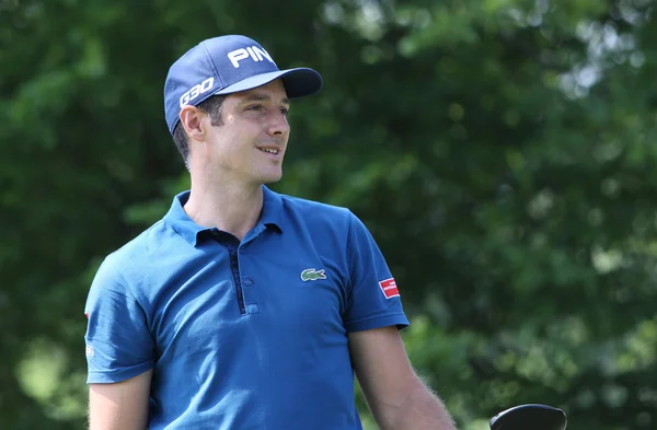 Julien Quesne (Fra) på golf Franska öppna 2015 — Stockfoto