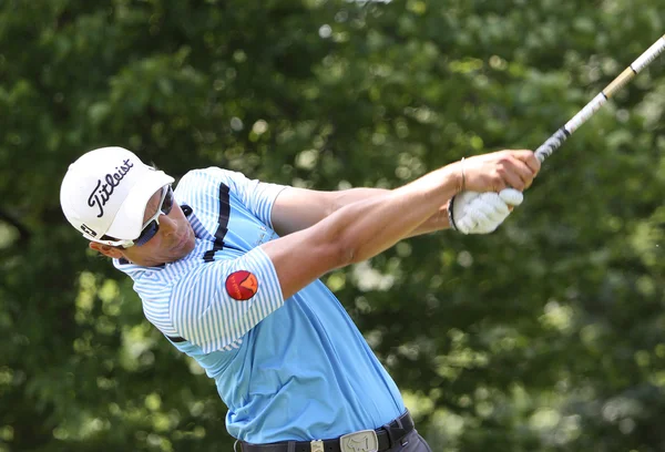 Adrien Saddier (FRA) no Aberto Francês de Golfe 2015 — Fotografia de Stock