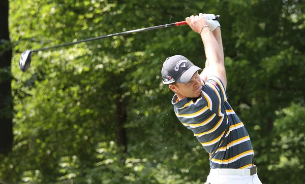 Danny Willett (Eng) na golf francouzské Open 2015 — Stock fotografie