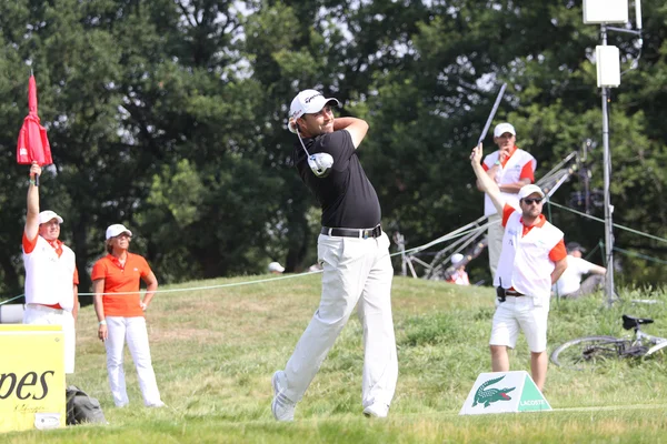 Jason Barnes (Eng) na golf francouzské Open 2015 — Stock fotografie
