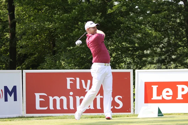 Stephen Gallacher (SCO) al golf French Open 2015 — Foto Stock